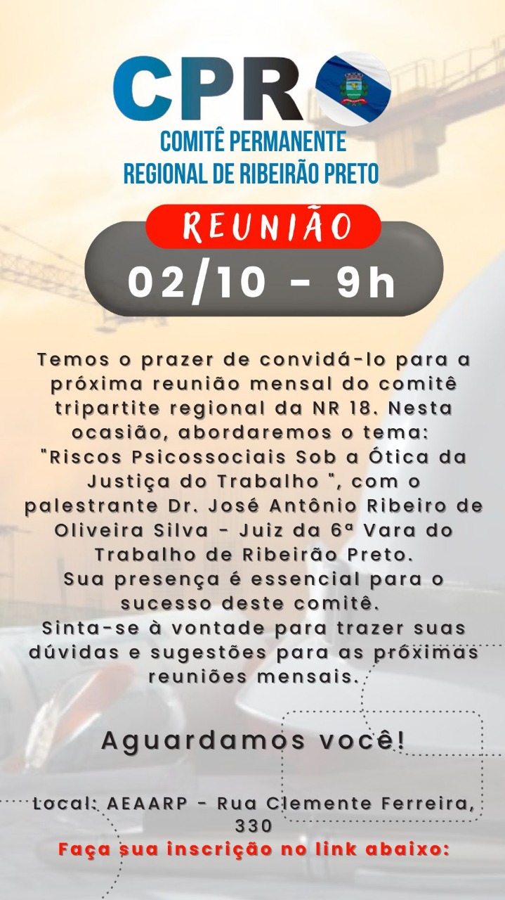 CPR - 18 (reunião mensal)