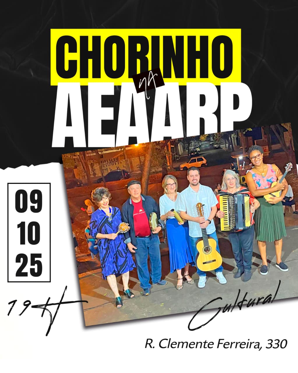 Noite cultural - Chorinho
