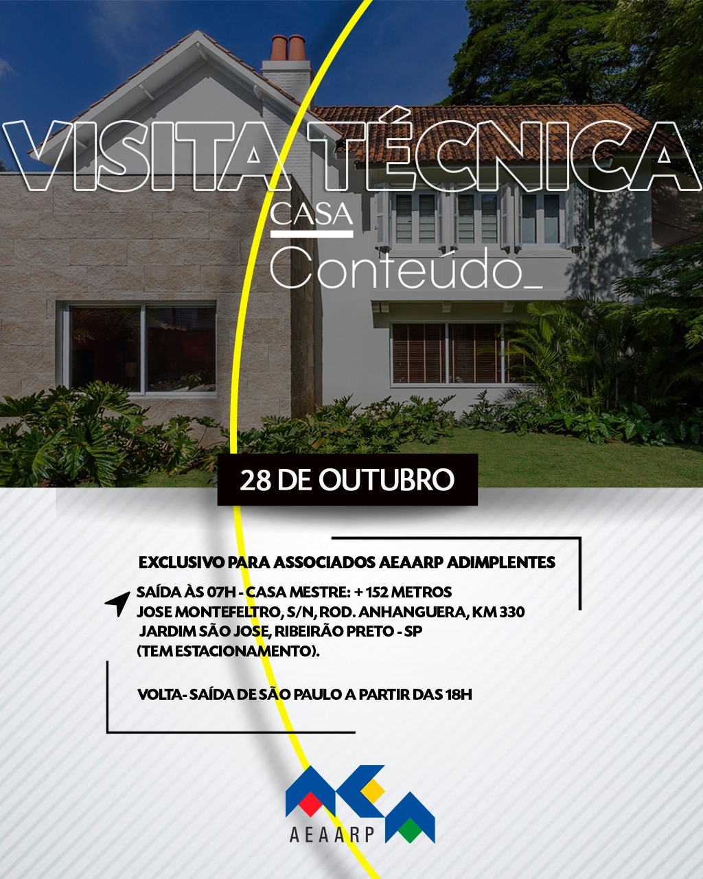 Visita Técnica Casa Conteúdo SP