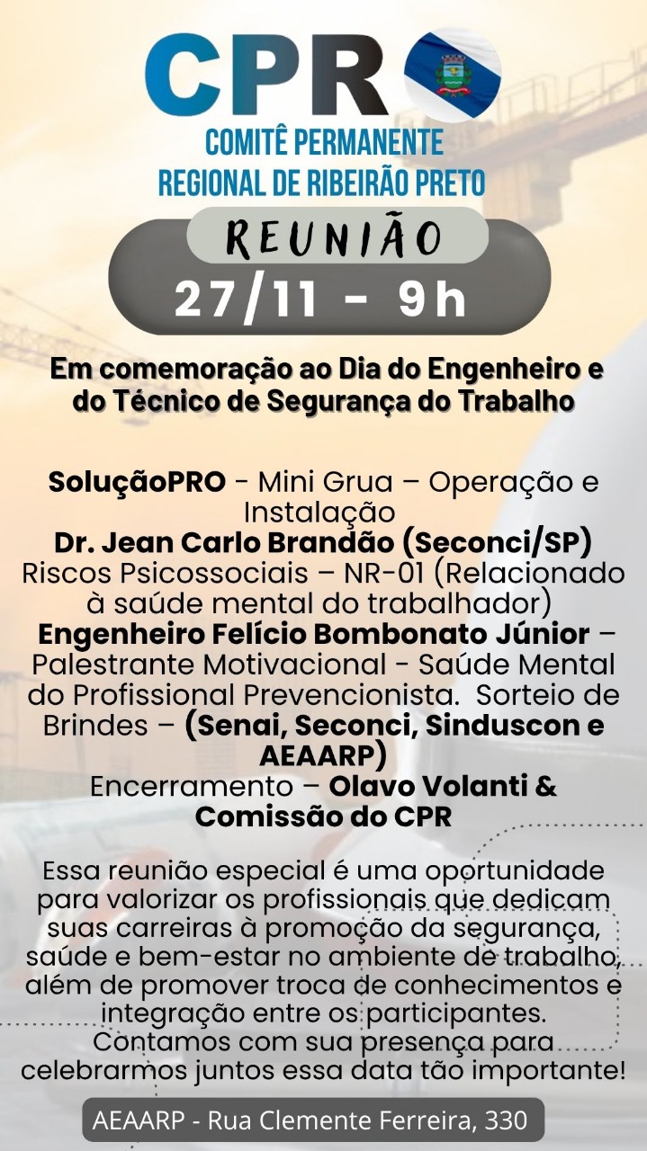 CPR - 18 (reunião mensal)