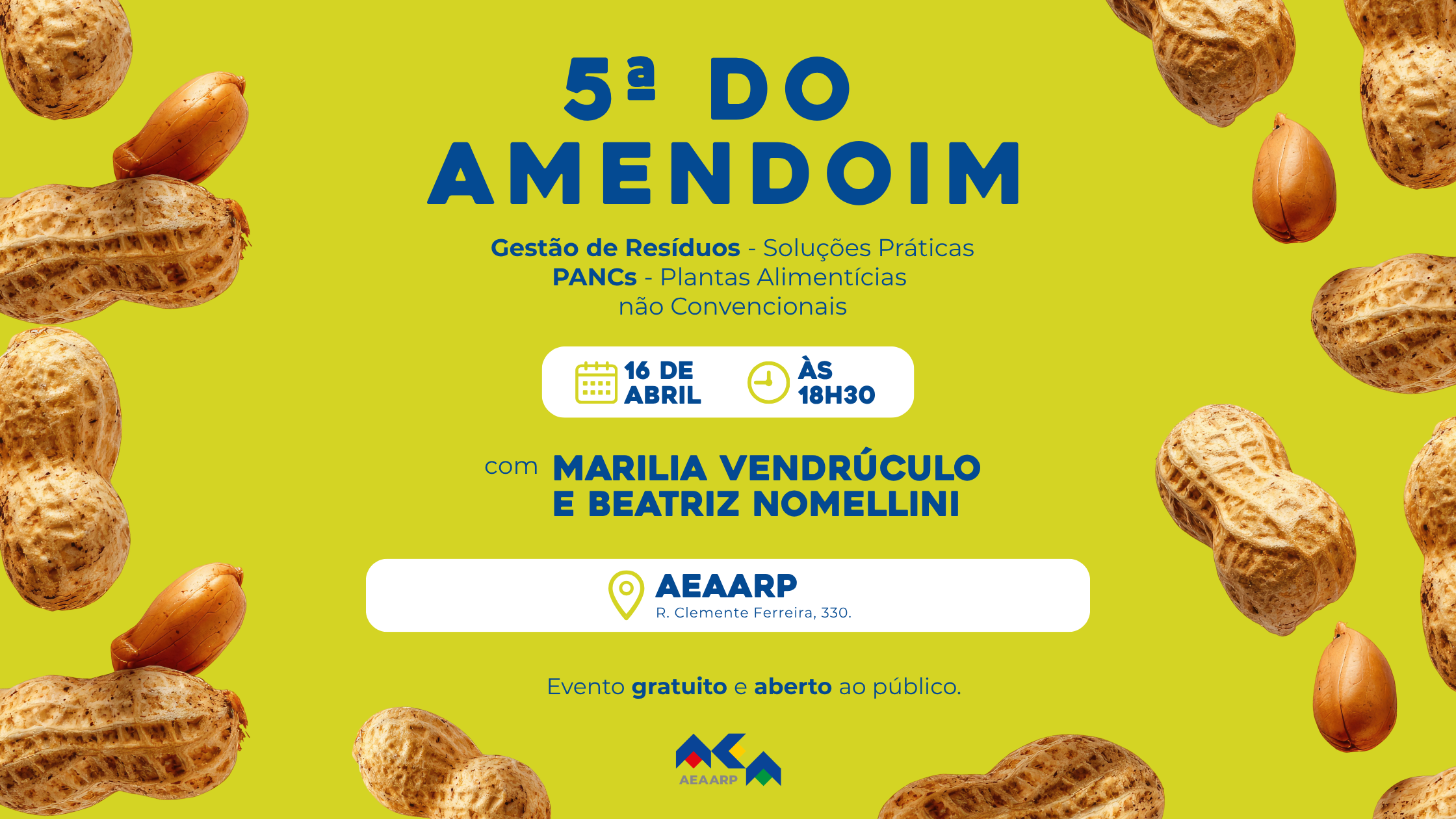 5ª do Amendoim - Mês de Abril 2026
