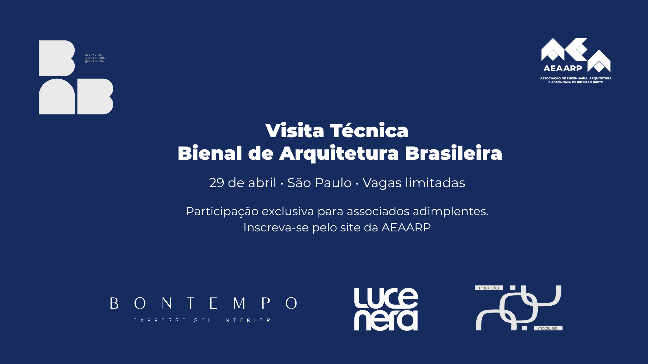 Visita Técnica Bienal de Arquitetura Brasileira