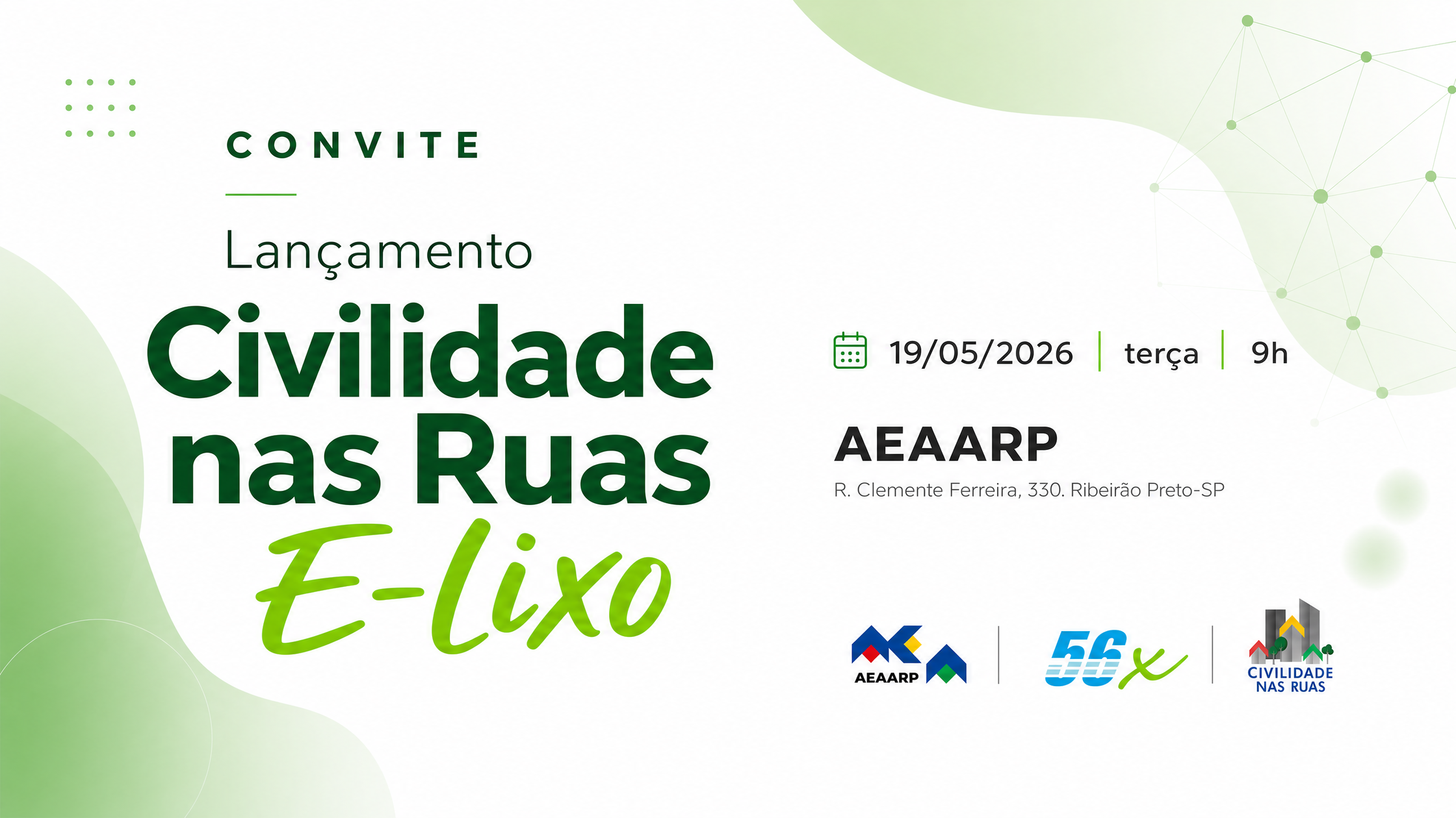 Campanha Civilidade nas Ruas da AEAARP quer ampliar destino do e-lixo em Ribeirão Preto